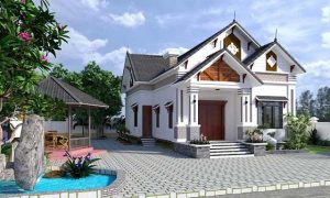 Nhà cấp 4 3 phòng ngủ