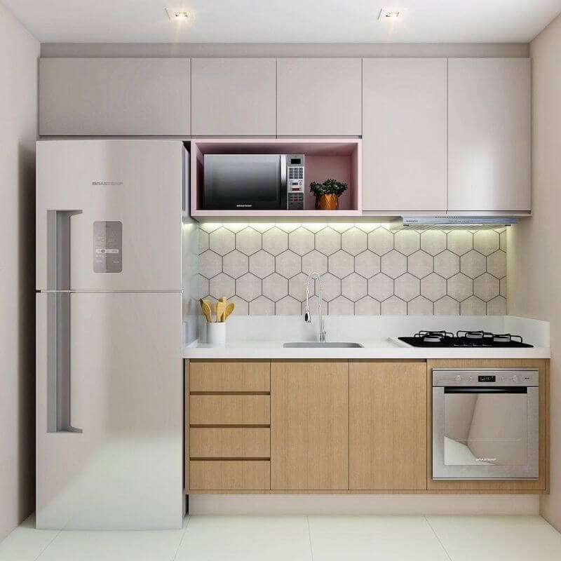 Thiết kế tủ bếp đẹp cho không gian nhỏ hẹp  Bepvn